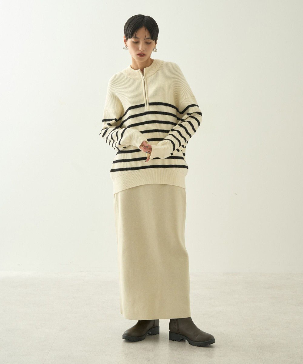 AMERICAN HOLIC ミラノリブニットタイトスカート 