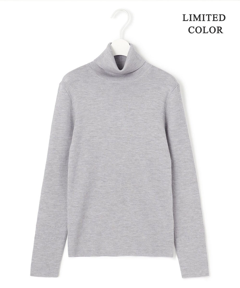 ICB 【新色追加・WEB限定カラーあり】エクストラファインメリノ タートルネックプルオーバー 