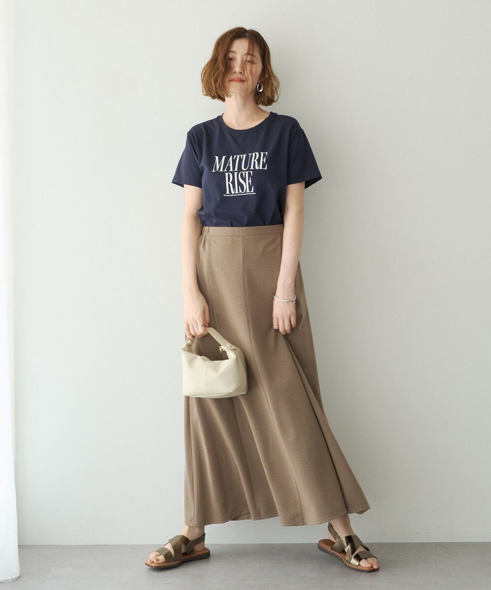 YECCA VECCA 【接触冷感】メッセージロゴTee 
