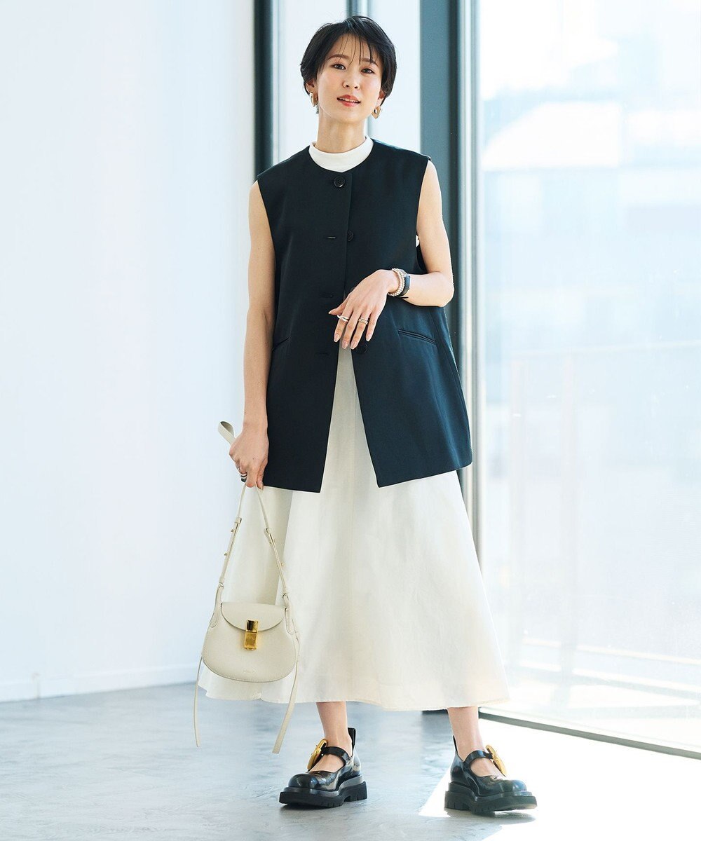 #Newans チュニックジレ 