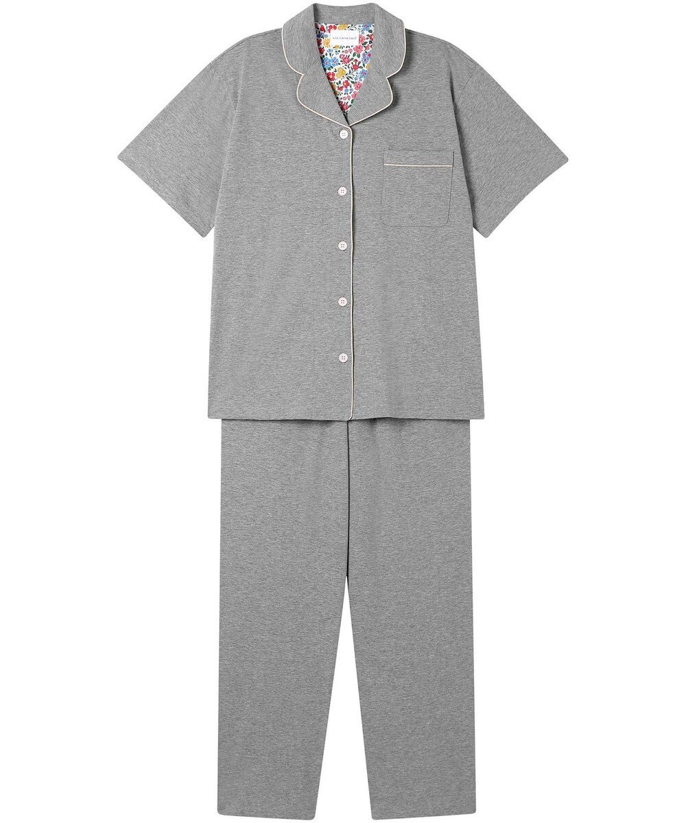 une nana cool 【綿100％】40ハイゲージ天竺半袖パジャマ MADE WITH LIBERTY FABRIC 