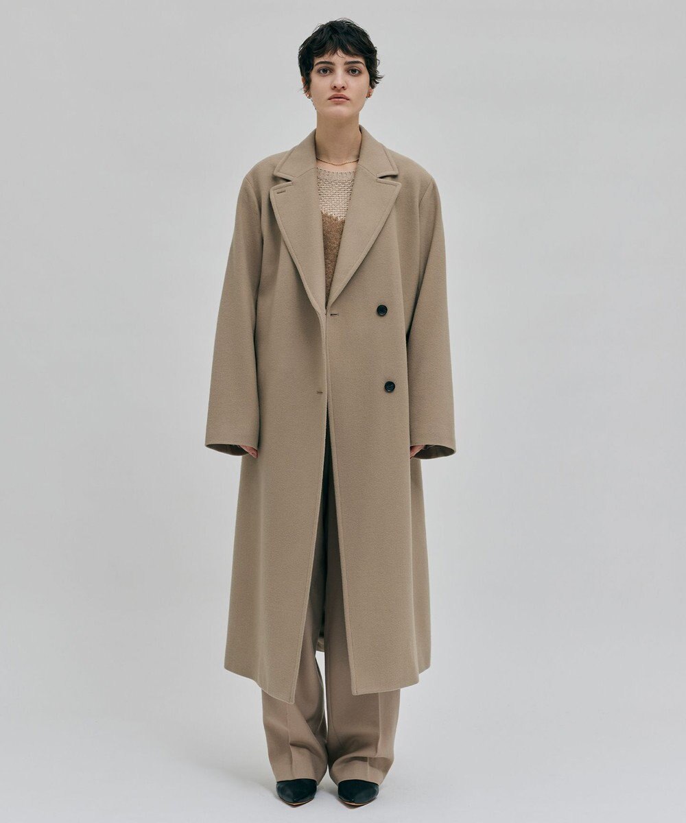 BEIGE， GABELLE / ロング丈チェスターウールコート 