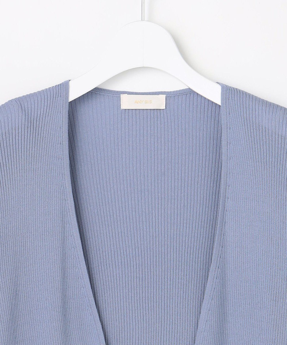 ANY SIS リブショートレングス カーディガン 