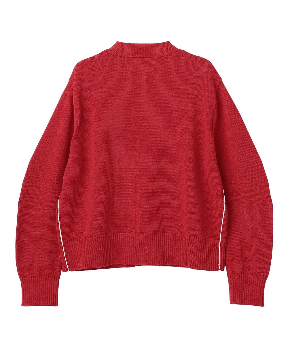 BEIGE， HELIODOR / マリンボタンクロップドカーディガン 