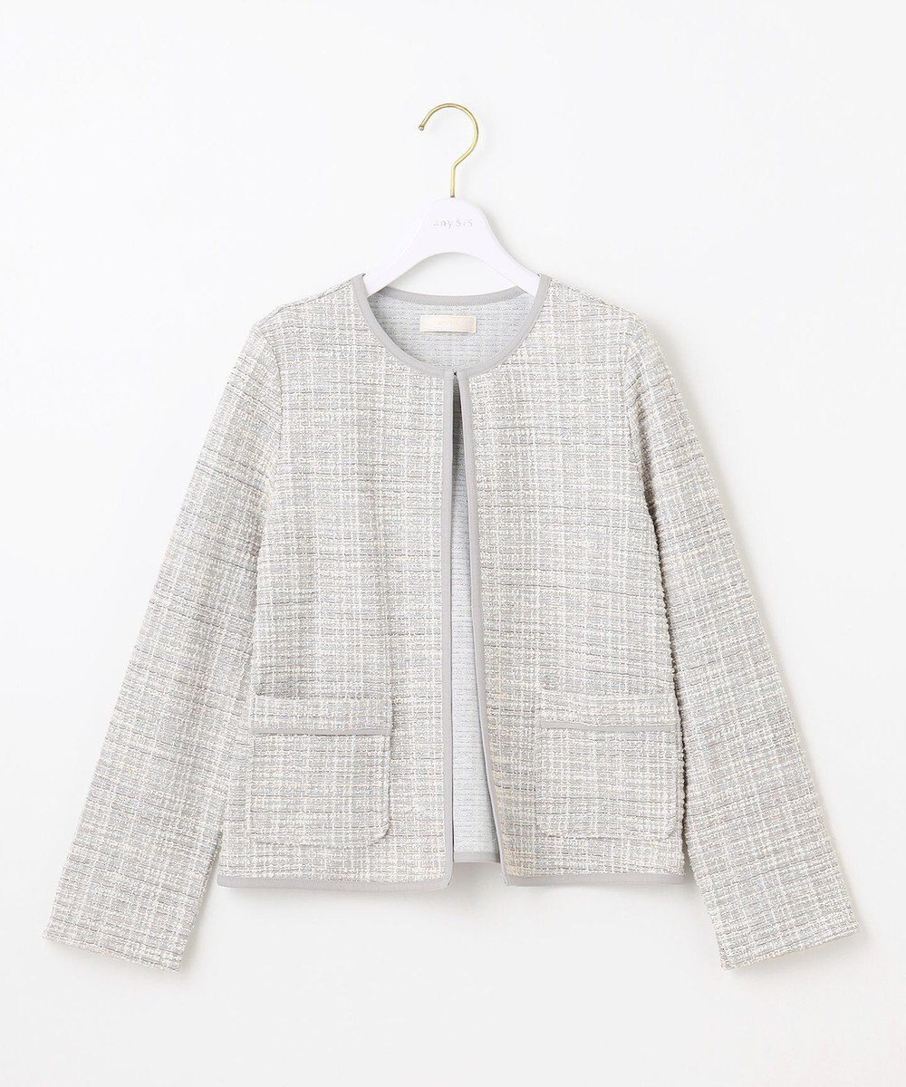 ANY SIS 【2SET】ウォッシャブルジャケット × ブラウス セット 