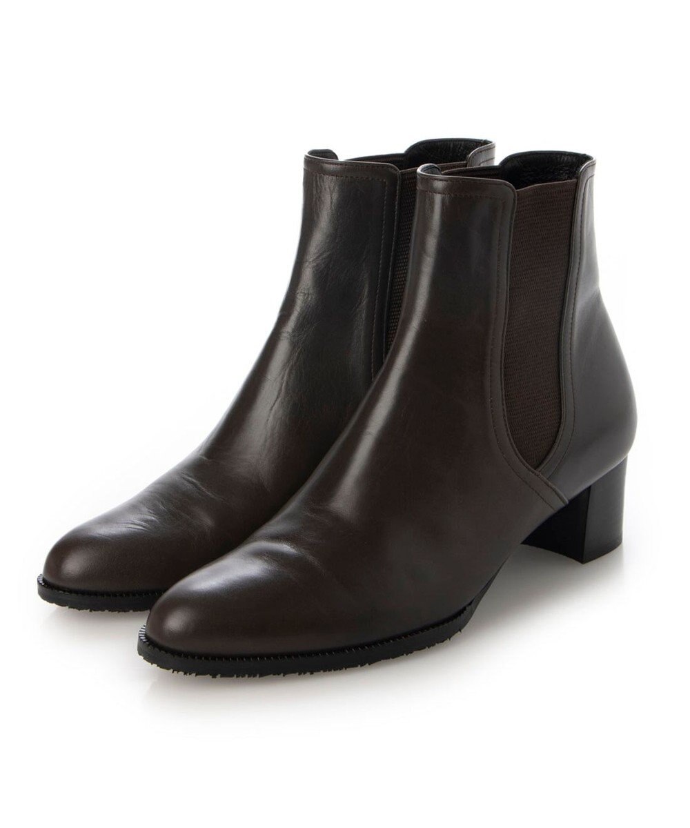 MODE ET JACOMO <MODE ET JACOMO>サイドゴアレザーショートブーツ 