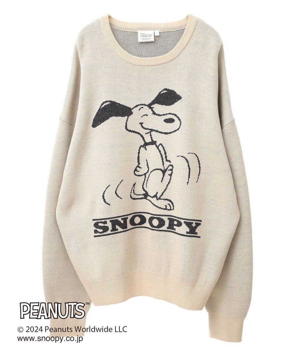 CRAFT STANDARD BOUTIQUE 【PEANUTS】クルーネックニット 