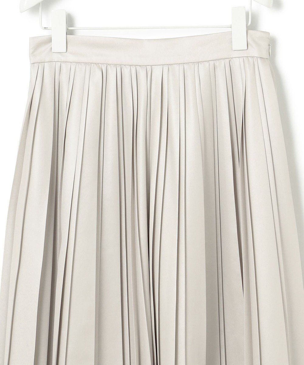 ICB 【洗える】レザーライクプリーツ スカート 