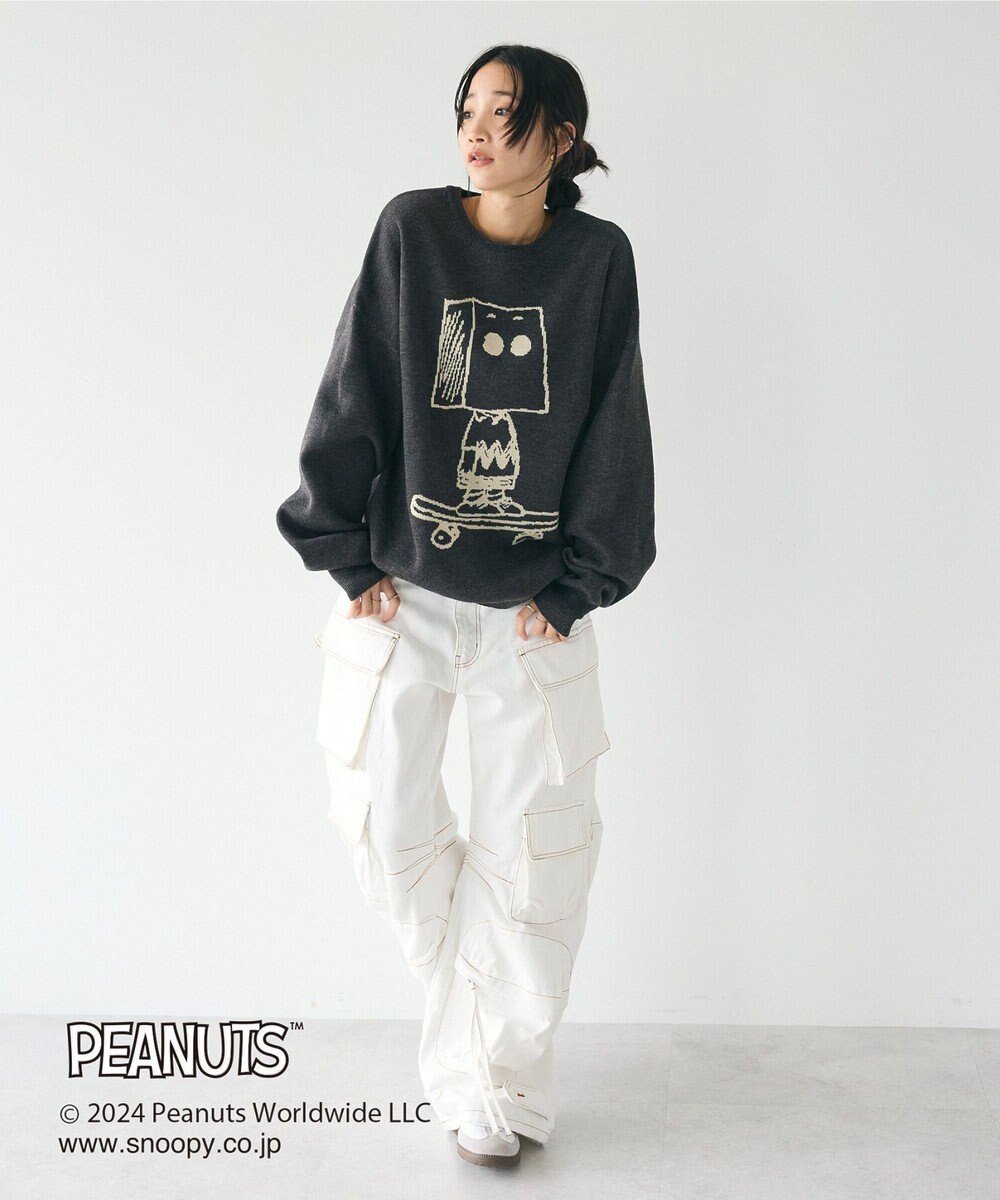 CRAFT STANDARD BOUTIQUE 【PEANUTS】クルーネックニット 