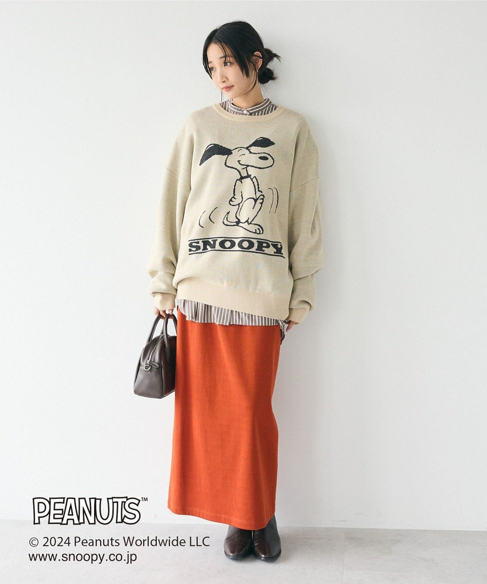 CRAFT STANDARD BOUTIQUE 【PEANUTS】クルーネックニット 