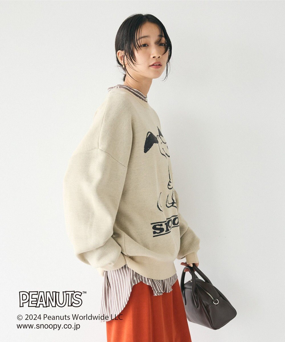 CRAFT STANDARD BOUTIQUE 【PEANUTS】クルーネックニット 