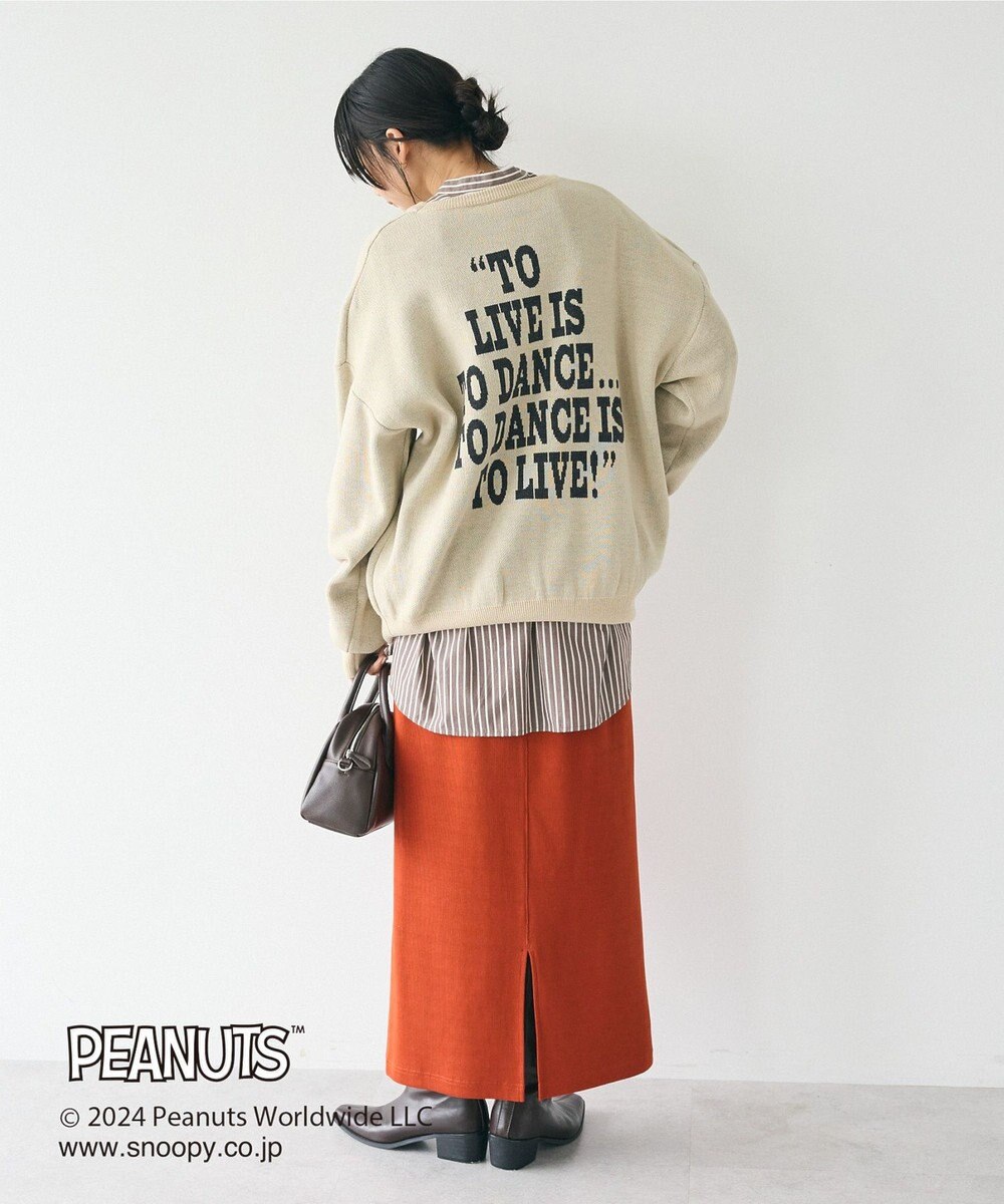 CRAFT STANDARD BOUTIQUE 【PEANUTS】クルーネックニット 