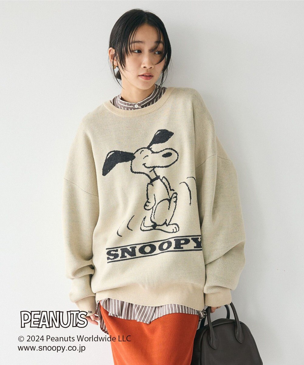 CRAFT STANDARD BOUTIQUE 【PEANUTS】クルーネックニット 