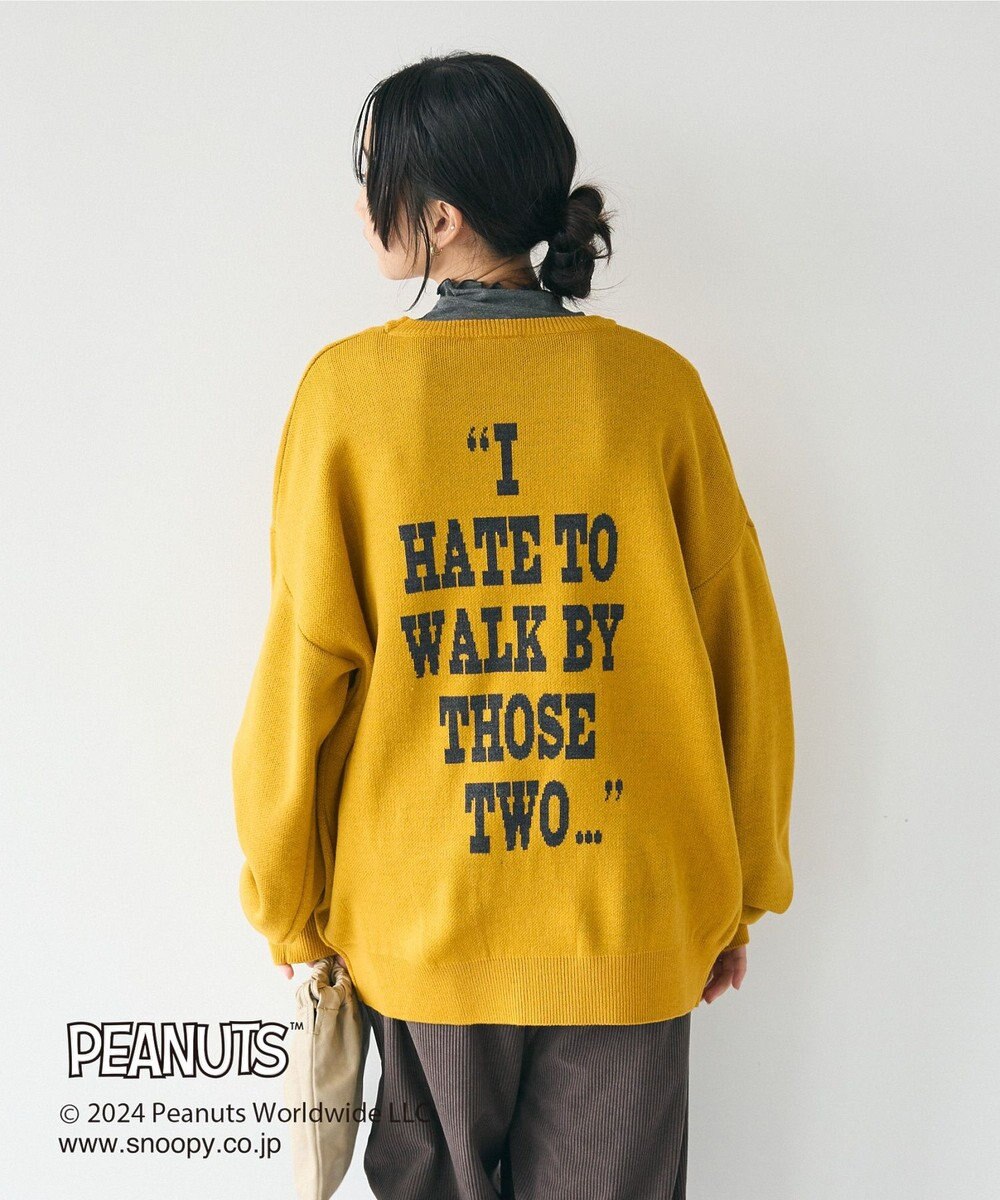 CRAFT STANDARD BOUTIQUE 【PEANUTS】クルーネックニット 