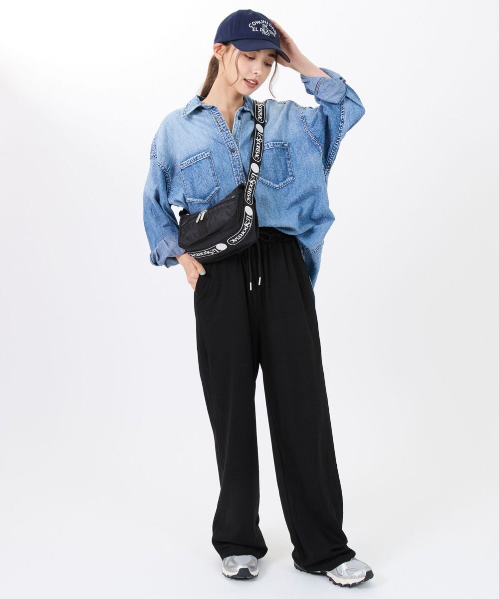 LeSportsac SMALL EVERYDAY BAG/ロゴジャカードブラック 