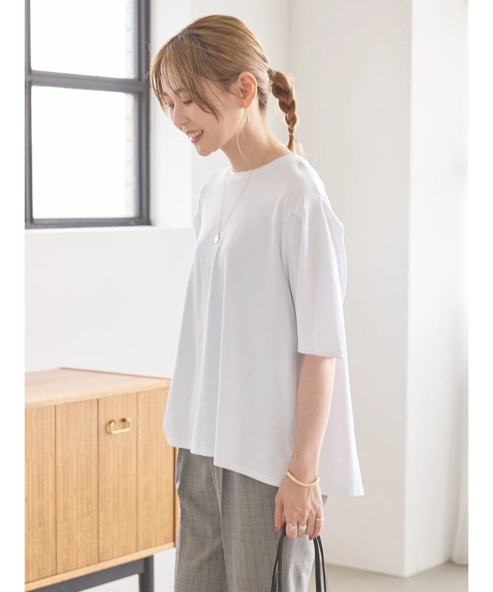 AMERICAN HOLIC 接触冷感袖コンシャスカットプルオーバー 