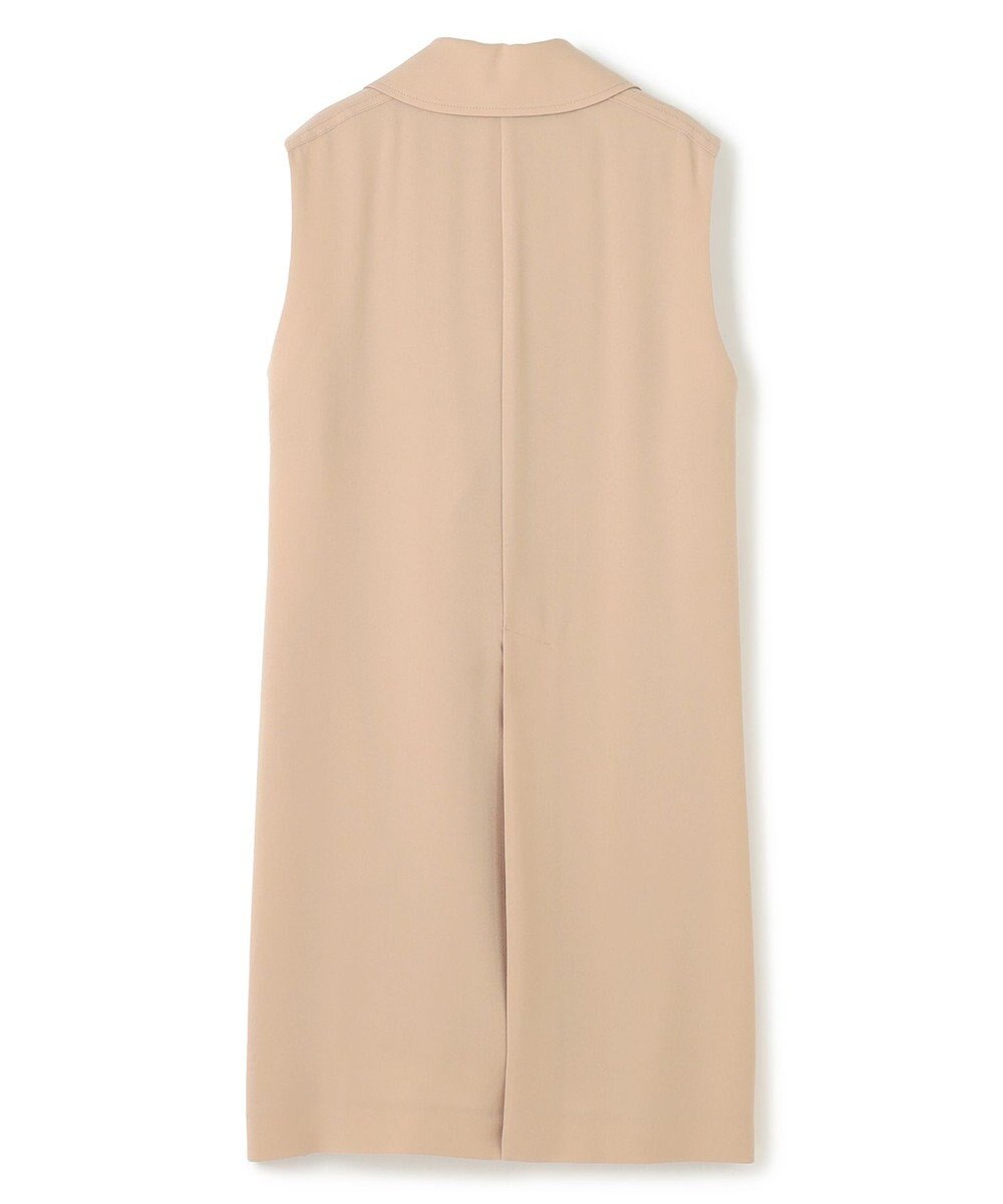 BEIGE， FLEUR / ラップデザインロングジレ 