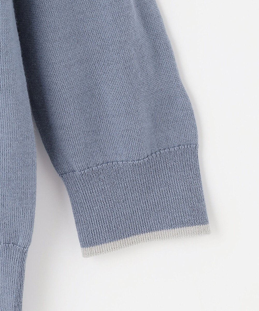 J.PRESS LADIES 【洗える】トリムツイン ニット 