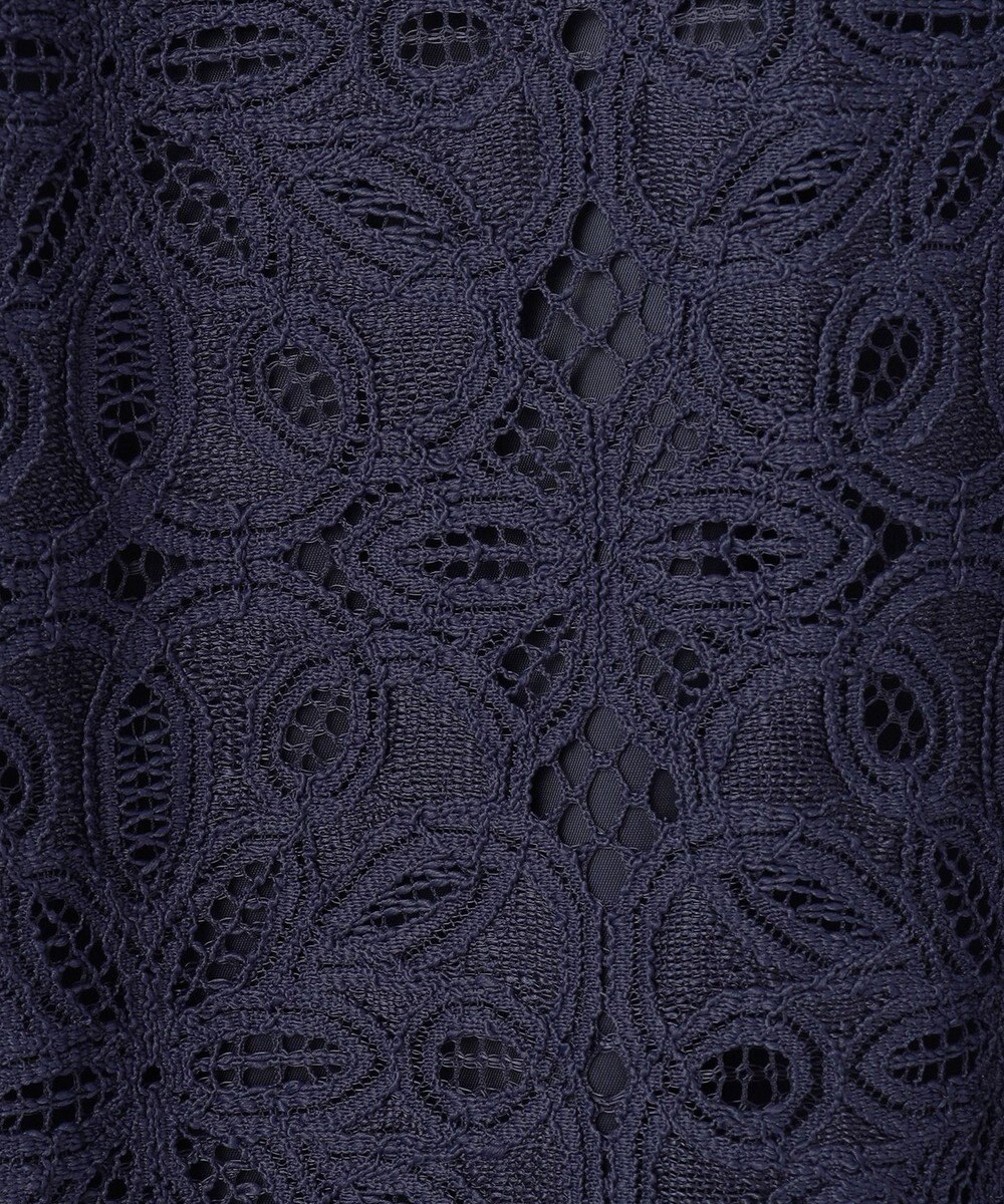 自由区 S 【洗える】フラワータイルレース ワンピース 