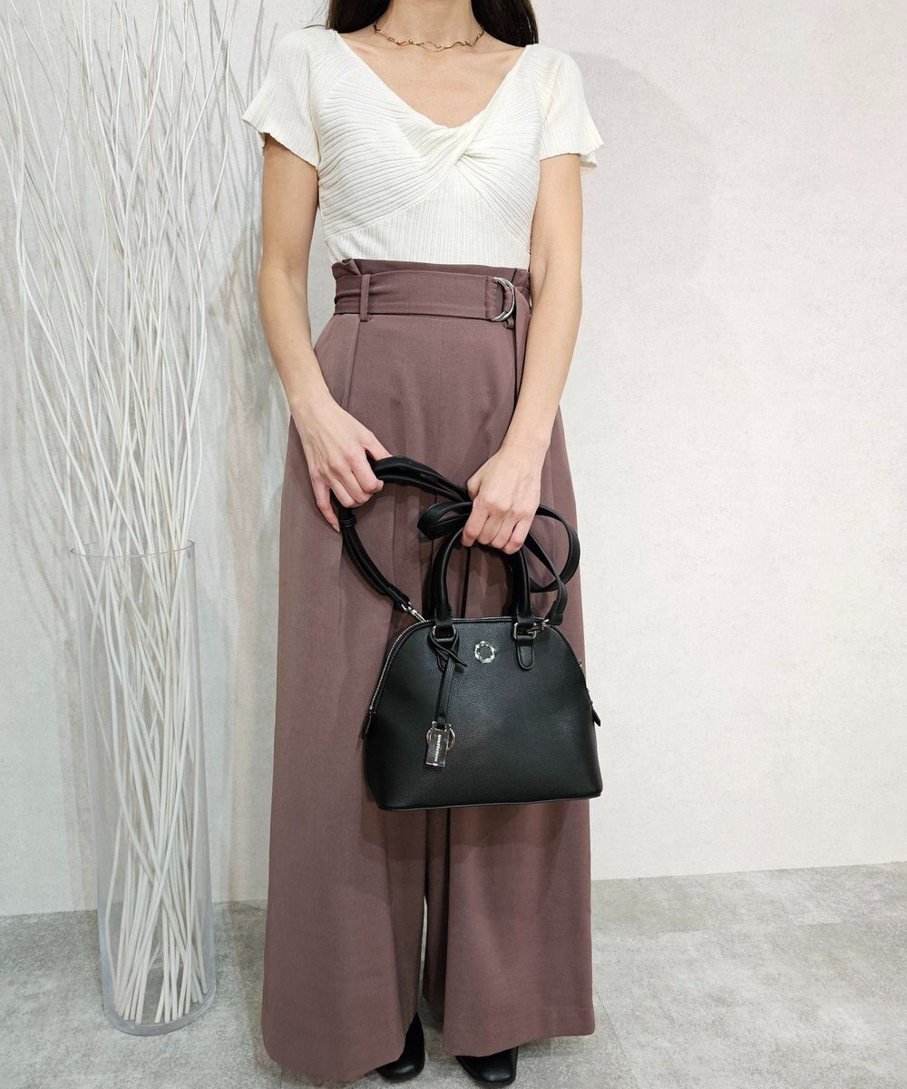 style code 【MERCURYDUO/マーキュリーデュオ】メタルアイレット　ハンドバッグ 