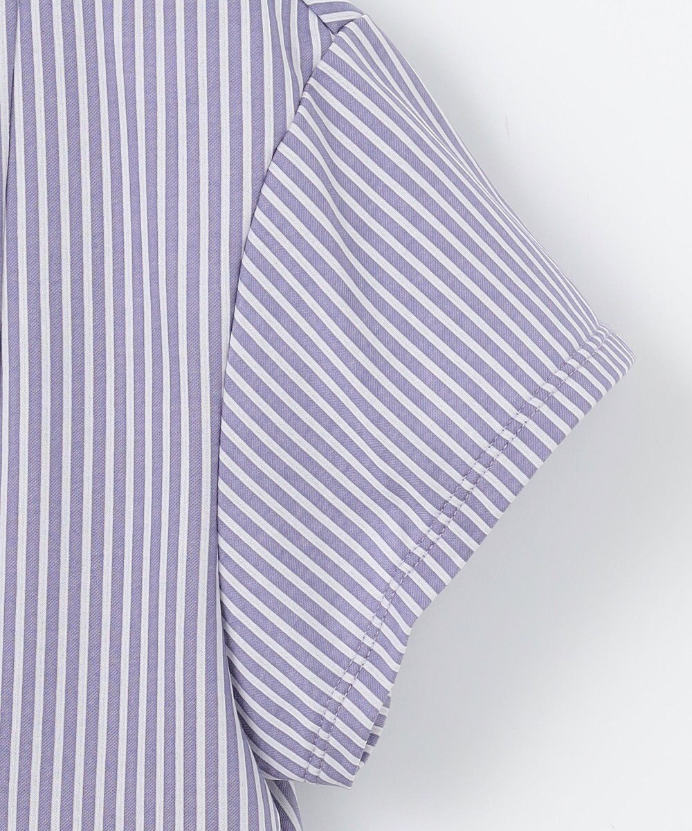 J.PRESS LADIES L 【WEB限定・洗える】ストライプジャージー フレア カットソー 