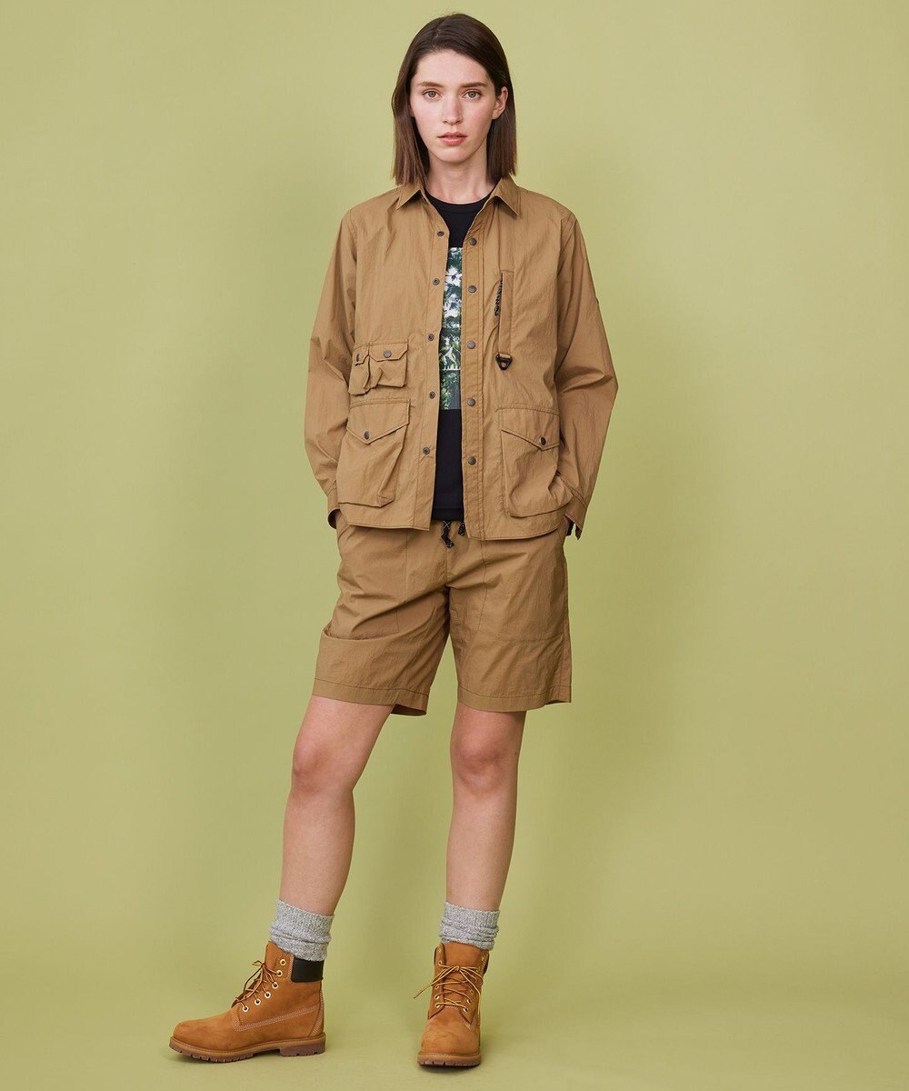 JOSEPH ABBOUD MOUNTAIN 【軽量/ストレッチ/ECO撥水】ライトワッシャーストレッチ アウトドアイージー ショーツ 