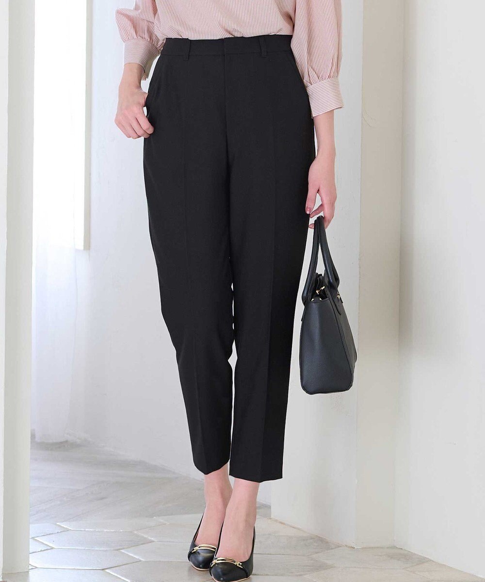 ANY SIS 【洗える】褒めらレディ テーパード パンツ 