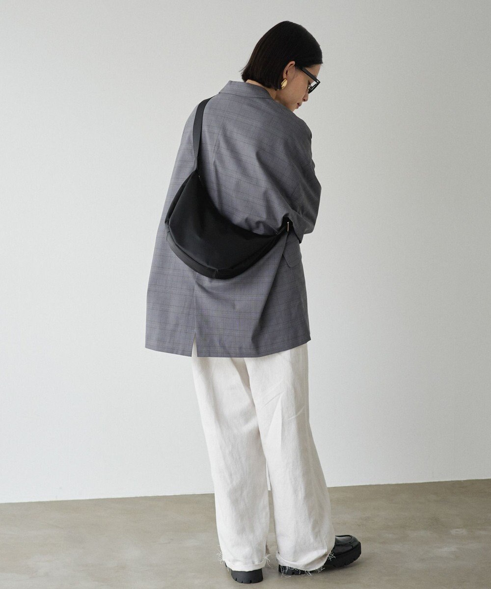 russet ナイロンラウンドショルダーバッグ (CE-1327-WEB) 