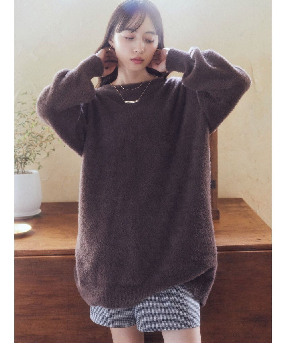 earth music&ecology ミニシャギーチュニック 