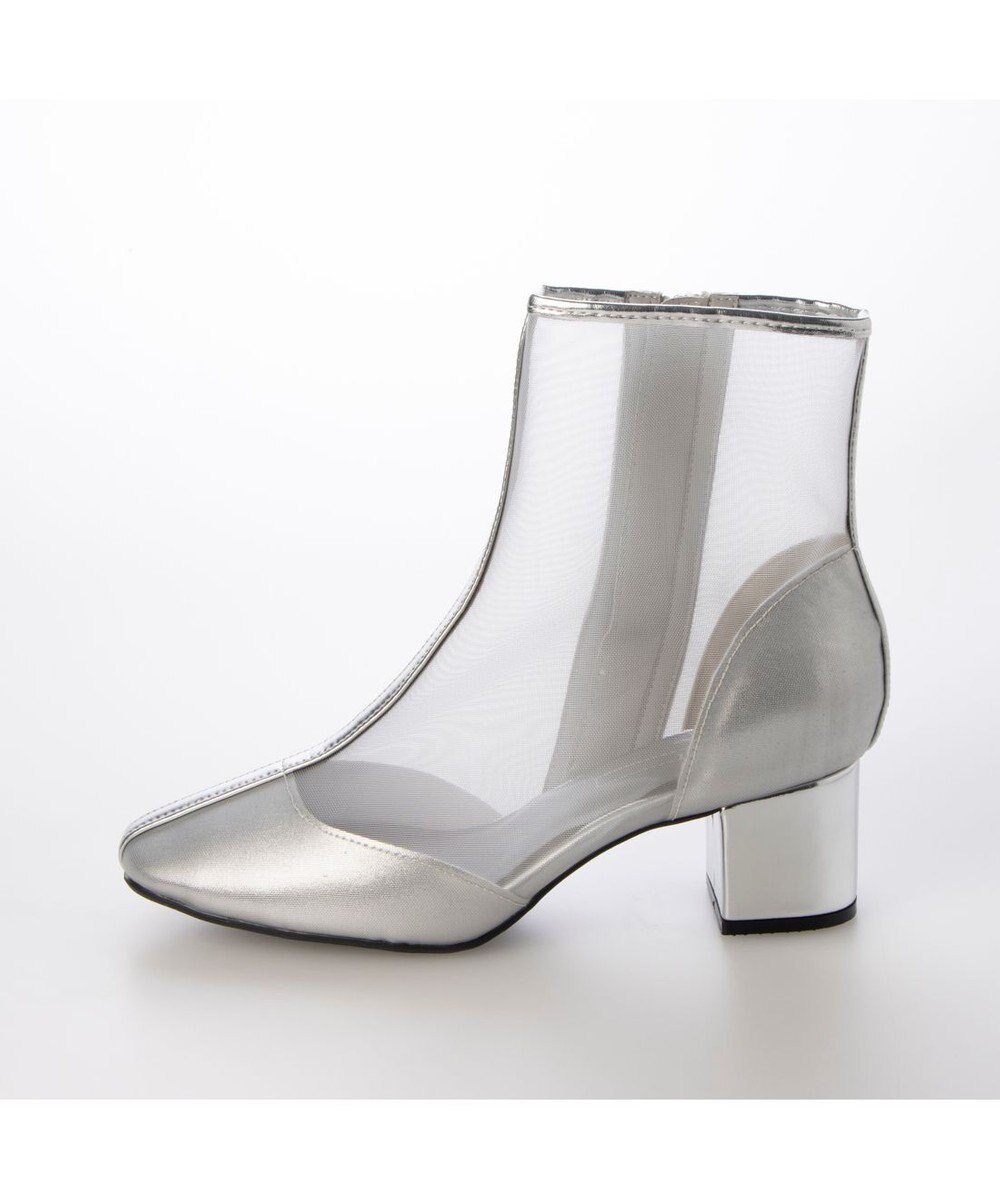 MODE ET JACOMO <noyau>ブロックヒールチュールブーツ 