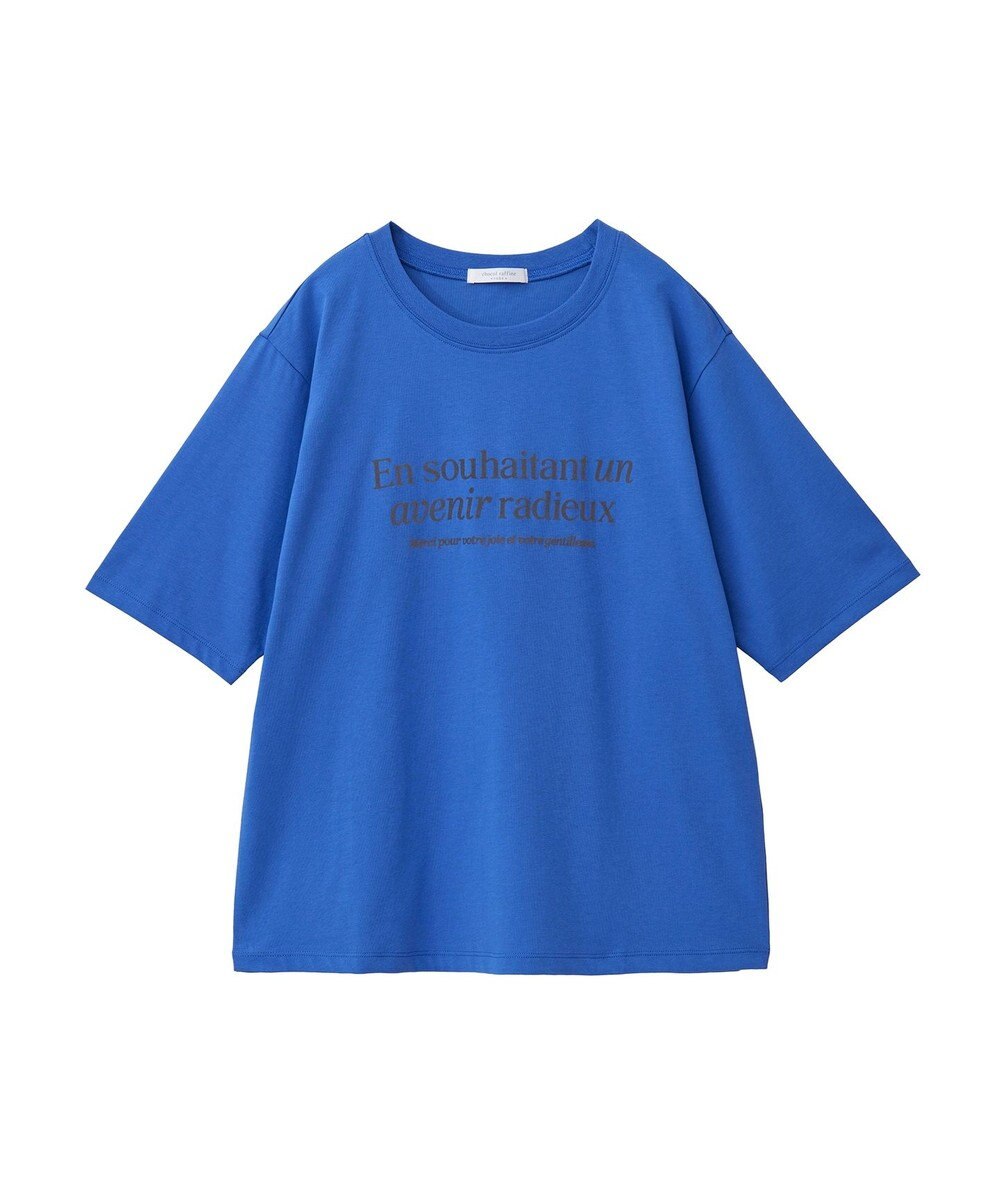 Green Parks ５分袖フロッキーロゴプリントＴＥＥ 