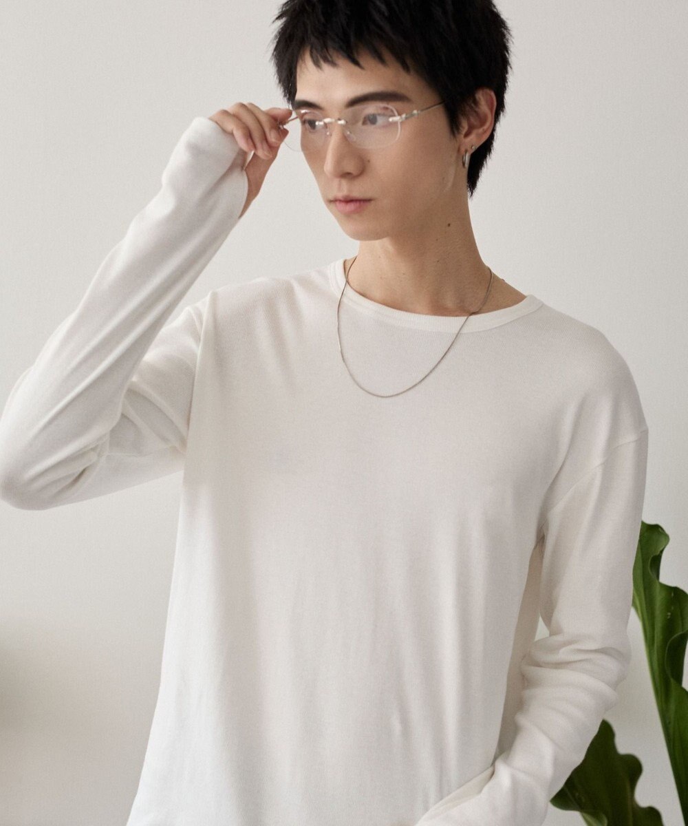 WEGO タイトフィットリブT（長袖） 