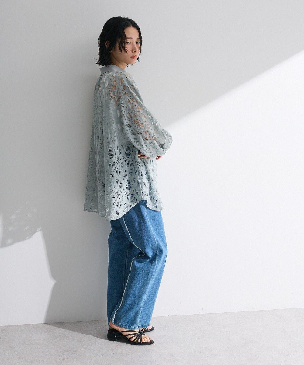 Green Parks ・ＥＬＥＮＣＡＲＥ　ＤＵＥ　総レースブラウス 