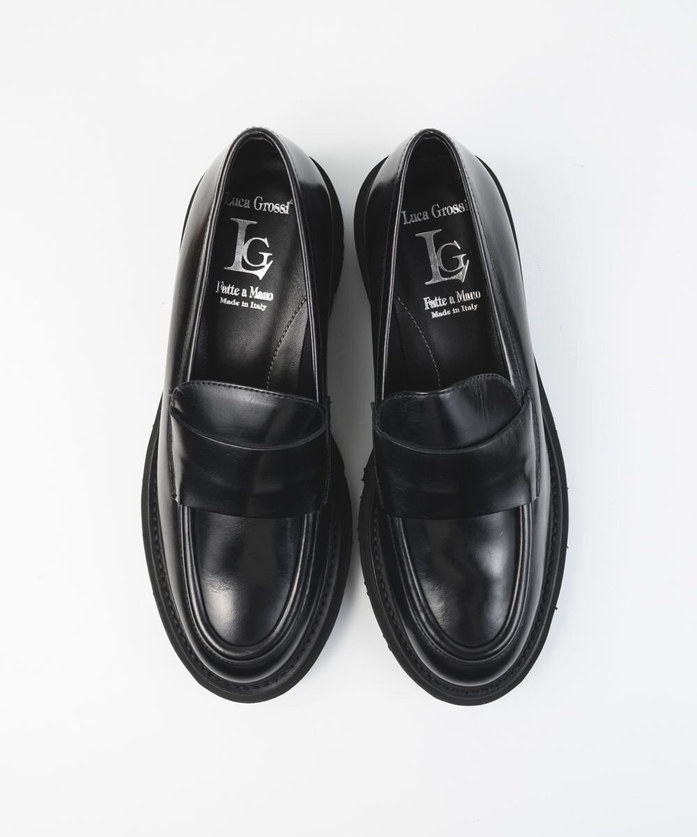 BONTRE 【LucaGrossi/ルカグロッシ】厚底コインローファー/G815M-UA 