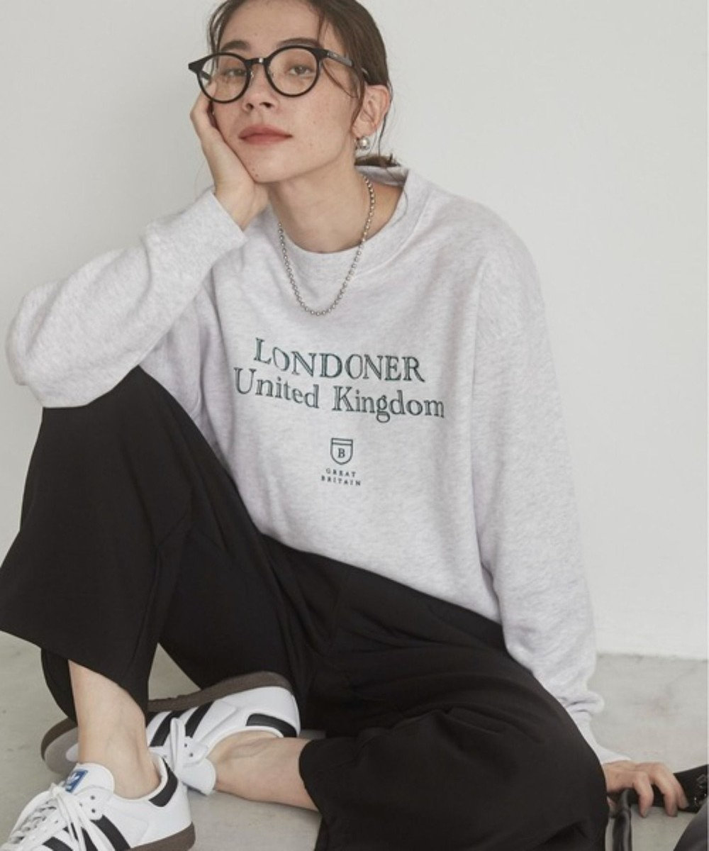 WEGO 【ANGIE VINTAGE】カレッジロゴスウェット 