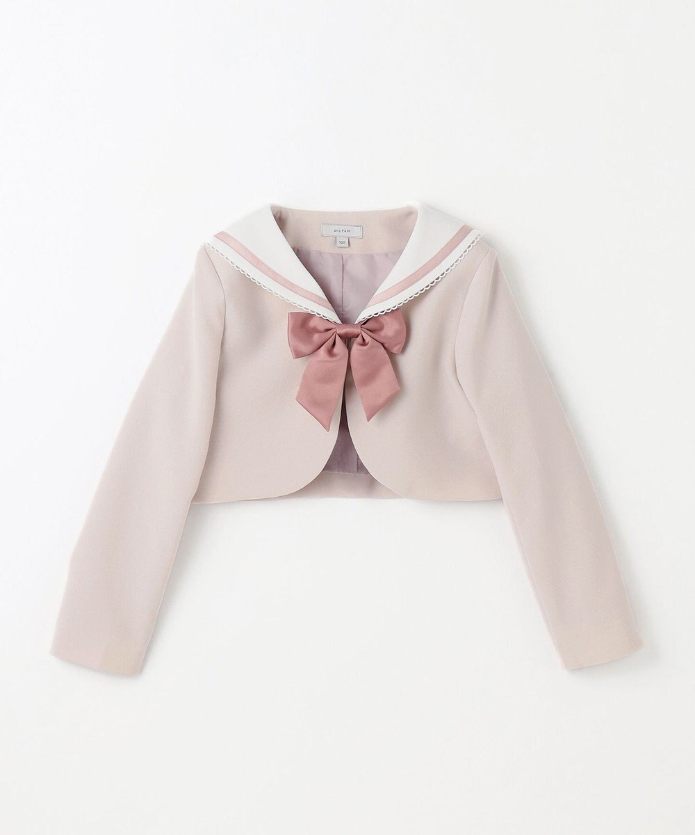 ANY KIDS 【2点セット】セーラージャケット+チェックワンピース 