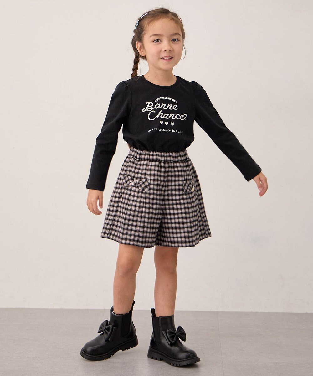 ANY KIDS 【WEB限定】7days プリント 長袖Tシャツ 