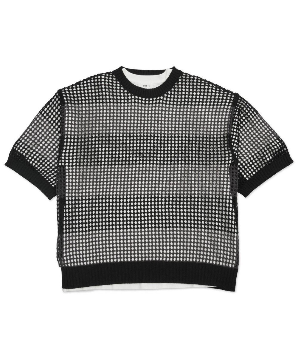 WEGO 【３点SET】アンサンブルメッシュニットプルオーバー（SS） 