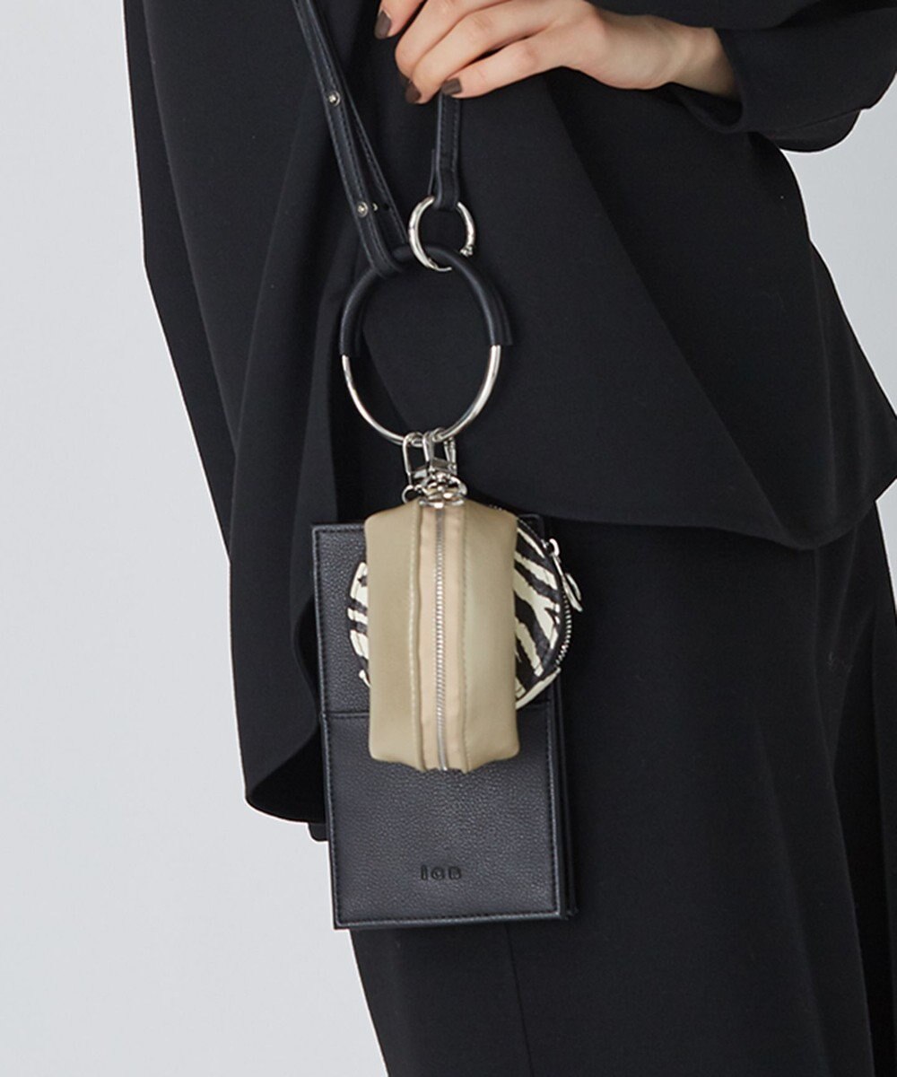 ICB 【人気のためさらに新色追加・全5色展開】 3ピースチャームバッグ 