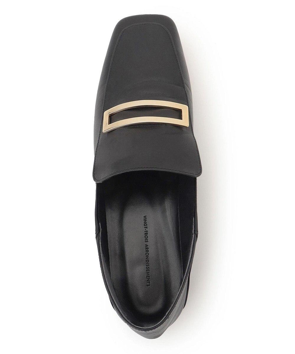 23区 スクエアトゥ ローファー 