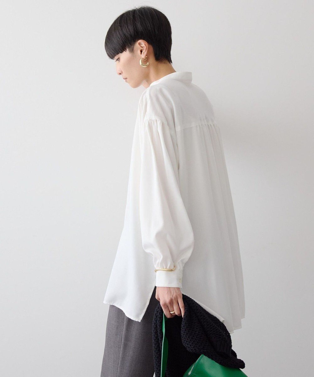 AMERICAN HOLIC ＳＥＴ　イージーケアギャザーシャツ＋ニットベスト 