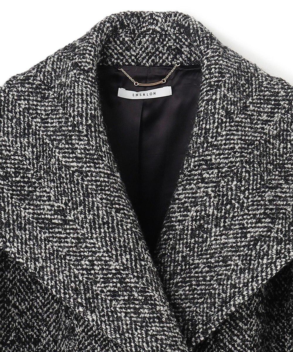 BEIGE， 【WEB限定】CALCITE / ツイードコート 