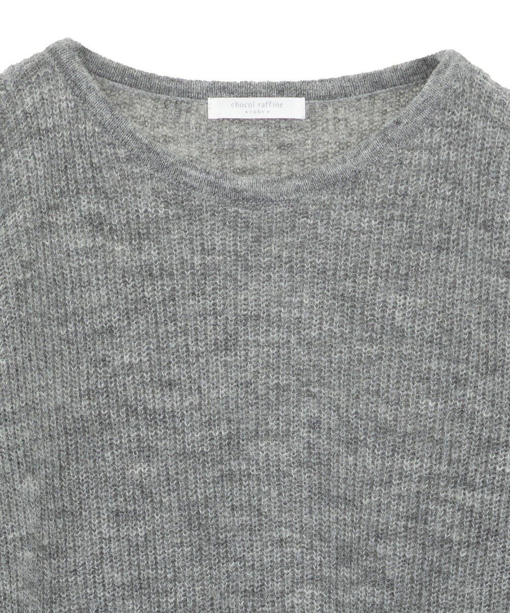 Green Parks シアーゆったりニットプルオーバー 