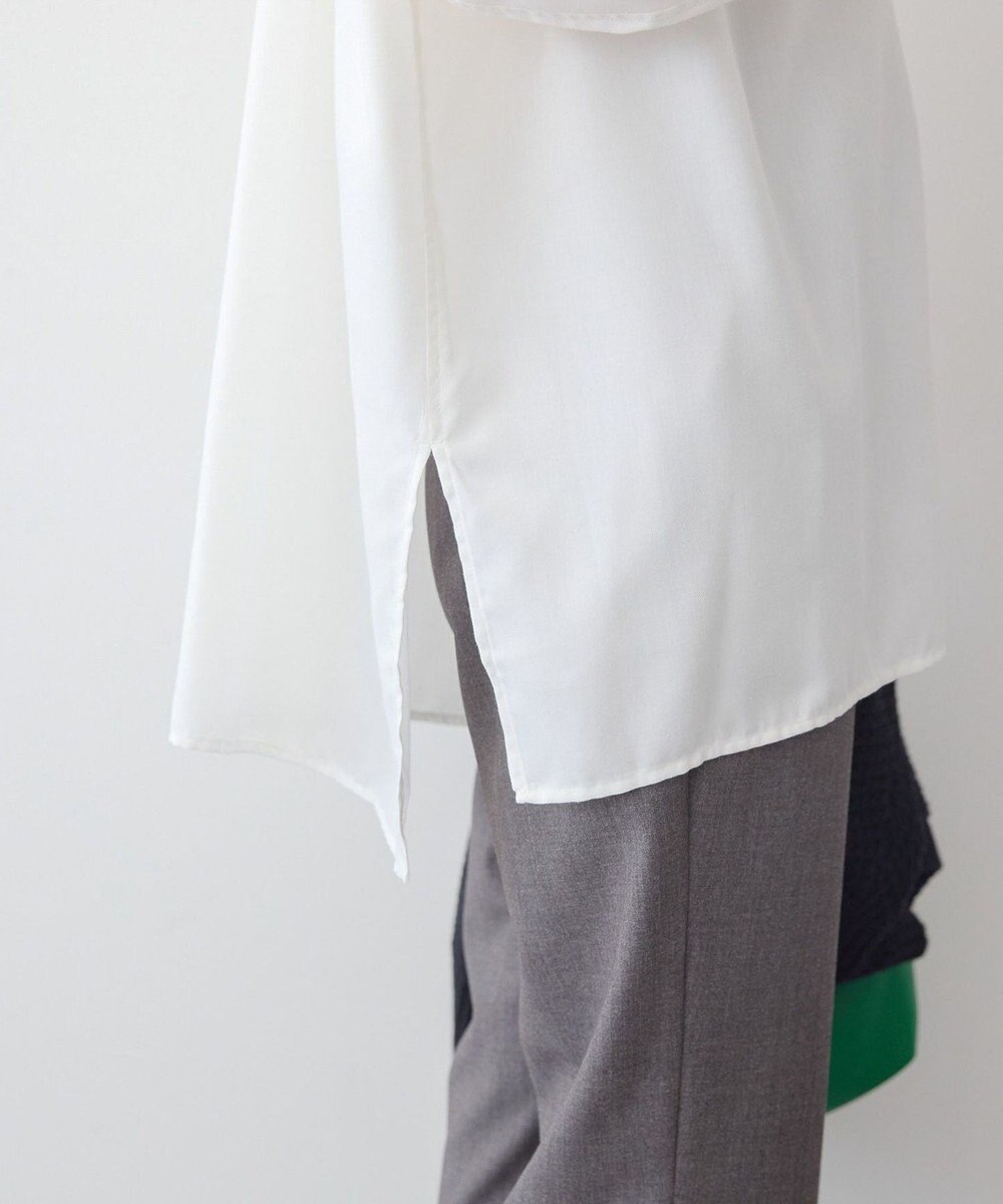 AMERICAN HOLIC ＳＥＴ　イージーケアギャザーシャツ＋ニットベスト 