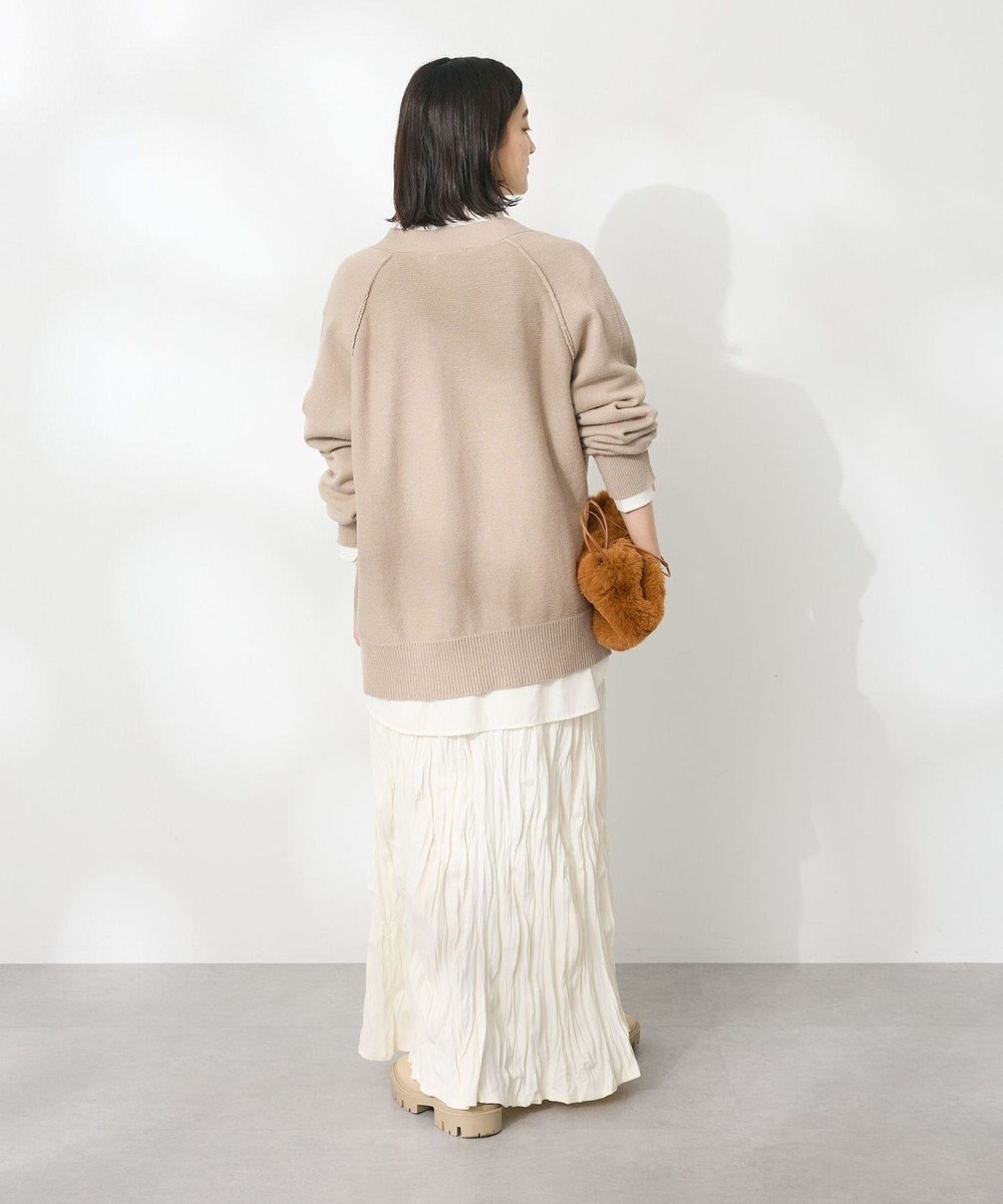 CRAFT STANDARD BOUTIQUE アウトリンキングニットカーディガン 