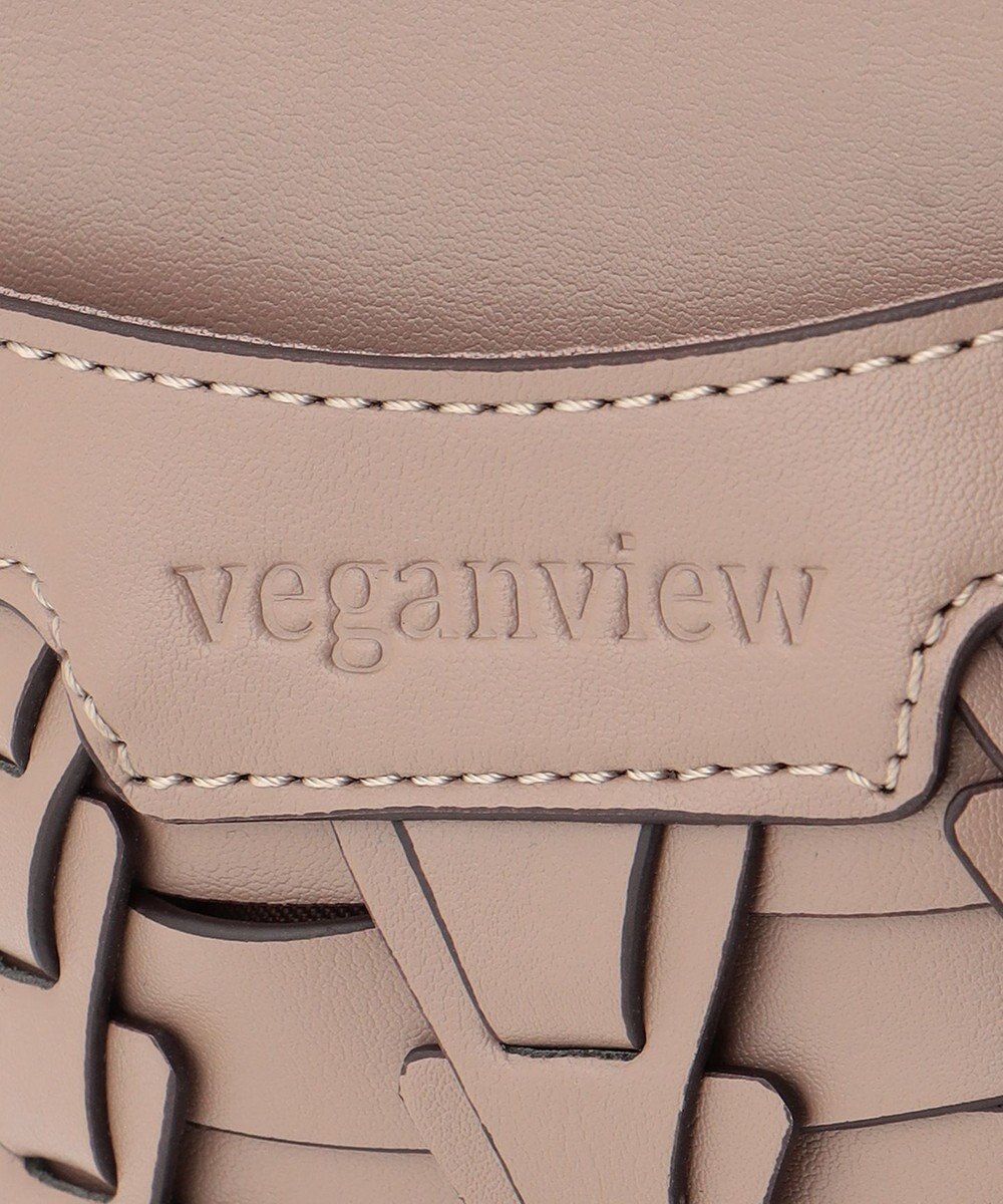 LA BAGAGERIE 【veganview】v piece mesh smartphone shoulder bag 