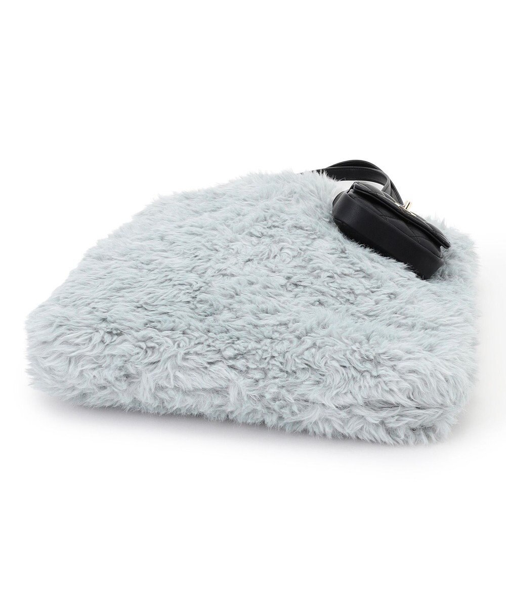 23区 フェイクファー トートバッグ 