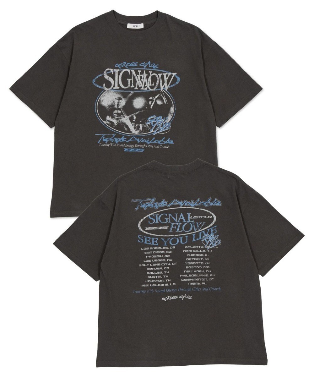 WEGO 【ユニセックス着用ITEM/SMLサイズ展開】アソートグラフィックBIG　T2（SS） 