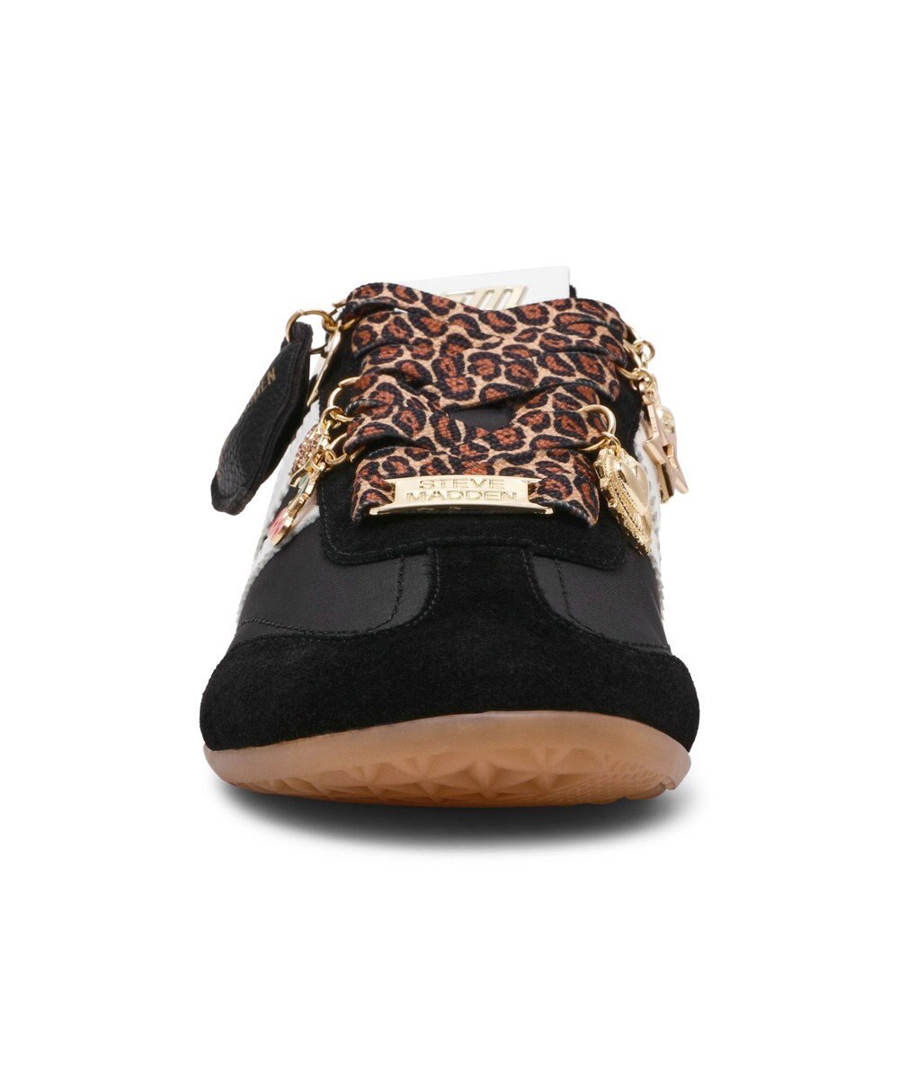 STEVE MADDEN BASSETT チャーム付きローカットスニーカー 
