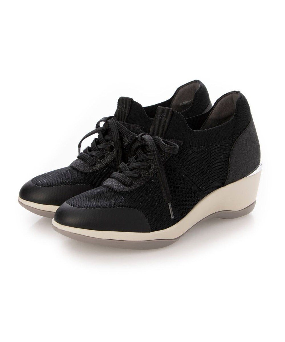 Riz raffinee <Riz raffinee>ヒールアップニットスニーカー 